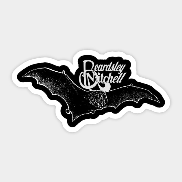 Beardsley Mitchell Murcielago Sticker by Robitussn